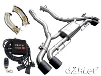dAHLer BMW X5M / X6M Competition F95/F96 LCI Axle-back + De-cat Exhaust
